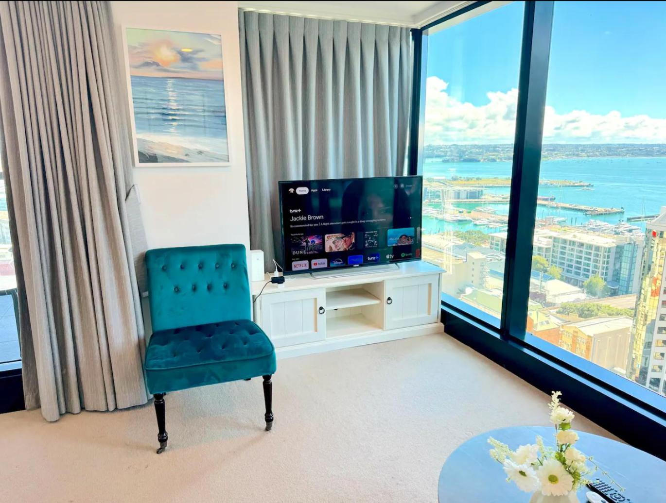 Gorgeous Seaview 2 Bedroom Apartment In Auckland Cbd Esterno foto