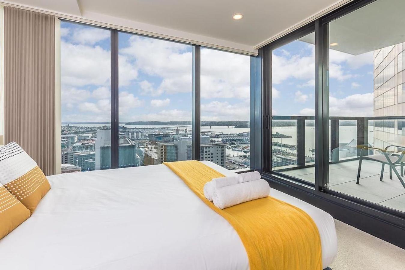 Gorgeous Seaview 2 Bedroom Apartment In Auckland Cbd Esterno foto