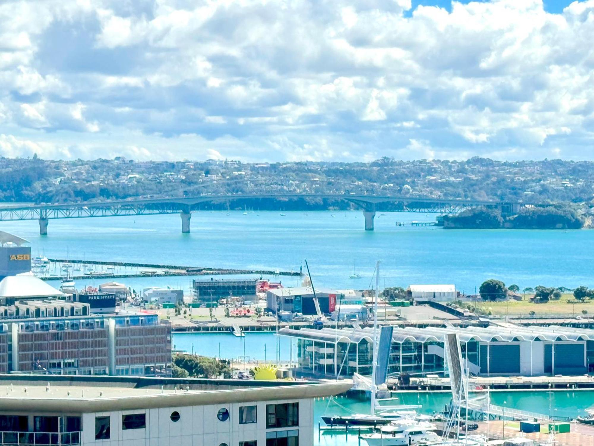 Gorgeous Seaview 2 Bedroom Apartment In Auckland Cbd Esterno foto